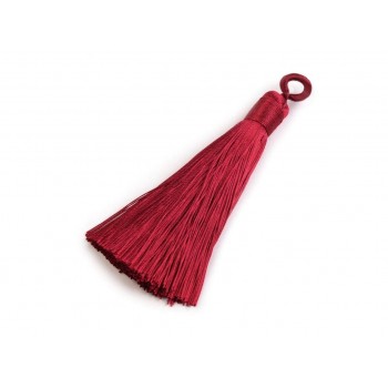 Kwastje Bordeaux  Rood 80 mm