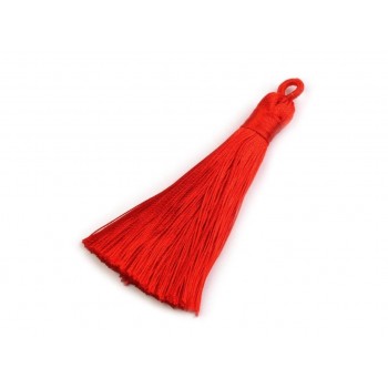 Kwastje Rood 80 mm