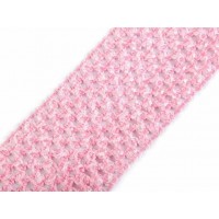 Licht Roze Crochet Elastisch Stretch Band Voor Tutu 