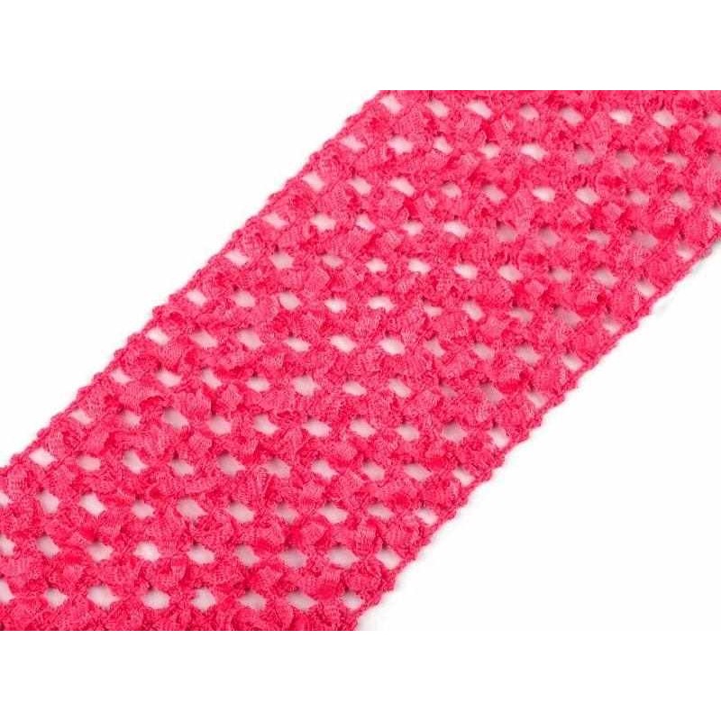 Roze Crochet Elastisch Stretch Band Voor Tutu 