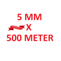Wit  Krullint 500 METER X 5 MM