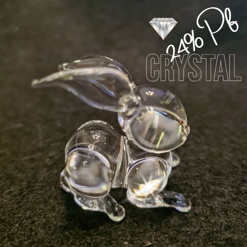 Konijn kristallen miniatuur