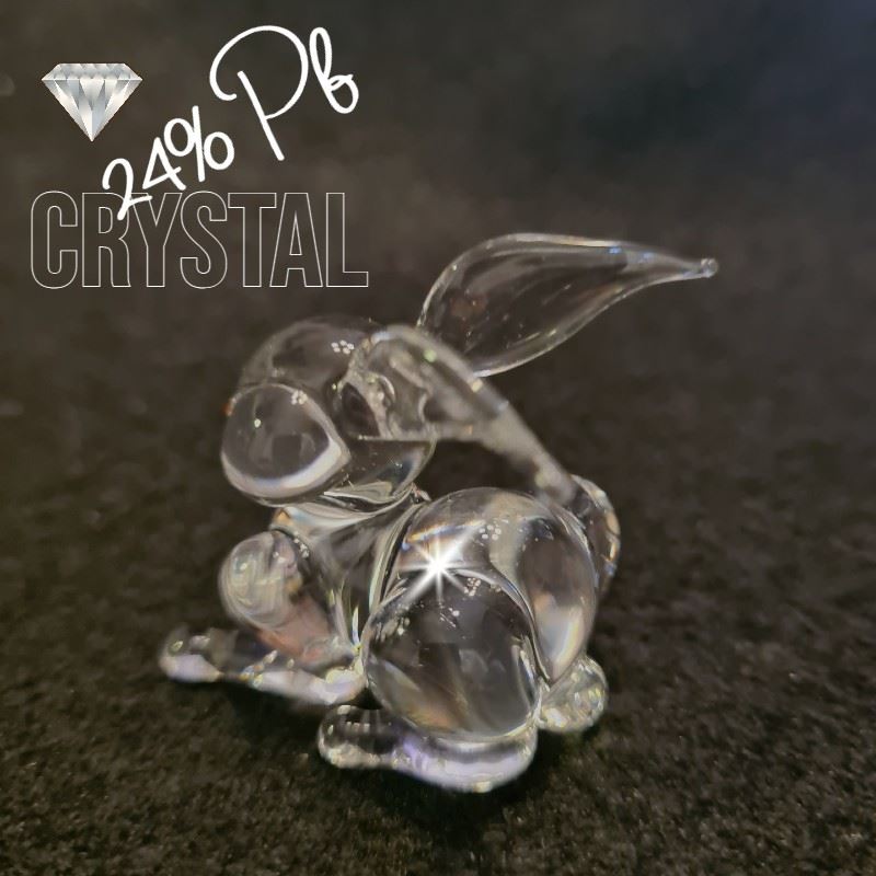 Konijn kristallen miniatuur