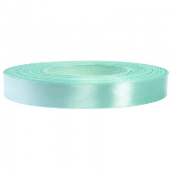 Licht Mint Satijn Lint 12 mm