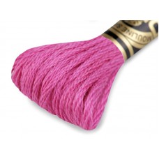 DMC Mouline borduurgaren kleurcode 3607 roze violet