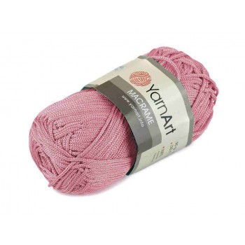 Vintage roze koord 130 Meter x 2 MM