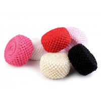 Grijs Crochet Elastisch Stretch Band Voor Tutu  1 Meter