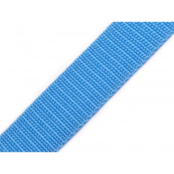 Tassenband rijkelijk blauw 20 mm