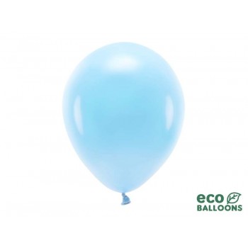 Hemelsblauwe ballon 30 cm.