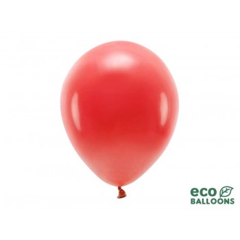 Rode ballon 30 cm.