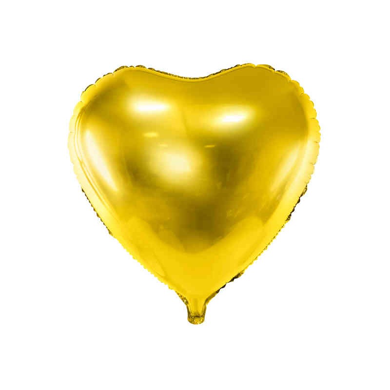 Grote Gouden Hart Ballon