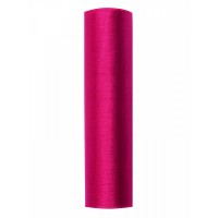 Organza op Rol Donker Roze 0,16 x 9 meter