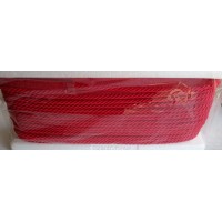 Bekledingskoord Rood 5 MM X 20 Meter
