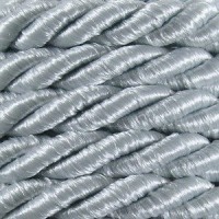 20 Meter Zilver Satijn Koord