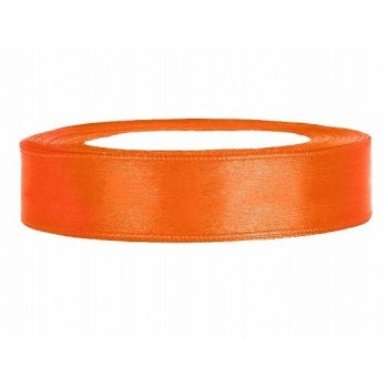 Oranje Satijn Lint 12 mm