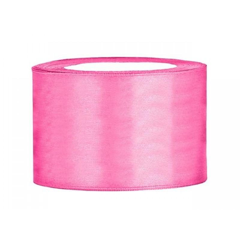 Roze Satijn Lint 50 mm