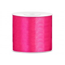 Donker Roze Satijn Lint 75 mm