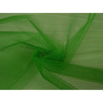 Harde tule op rol – groen – 15 meter