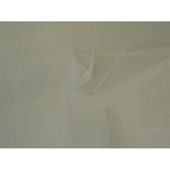 Harde tule op rol – wit – 15 meter