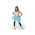 tule carnaval licht blauw